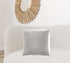 Gray Soft Velvet Accent Throw Pillow