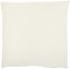 Solid Ivory Casual Throw Pillow