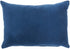 Solid Navy Blue Casual Throw Pillow