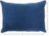 Solid Navy Blue Casual Throw Pillow