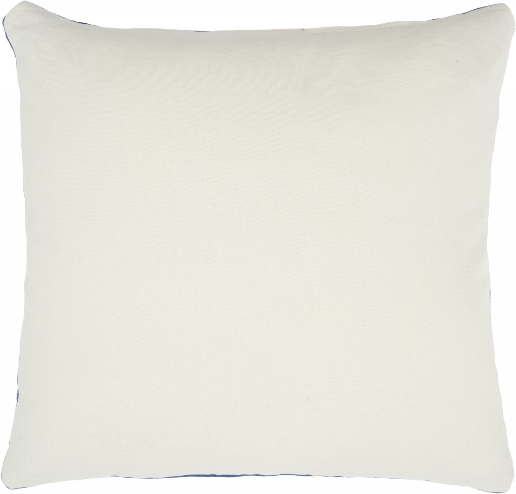 Navy Velvet Modern Throw Pillow