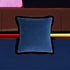 Navy Velvet Modern Throw Pillow