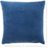 Navy Soft Velvet Accent Throw Pillow