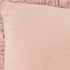 Mauve Knubby Plush Lumbar Throw Pillow