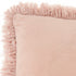 Mauve Knubby Plush Lumbar Throw Pillow