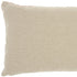 Two Tone Striped Lumbar Pillow