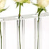 7" Clear Crystal Clear Square Table Vase