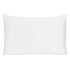 White Dreamy Set Of 2 Silky Satin Standard Pillowcases