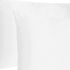 White Dreamy Set Of 2 Silky Satin Standard Pillowcases