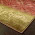 2’ X 3’ Beige And Brown Floral Block Pattern Scatter Rug