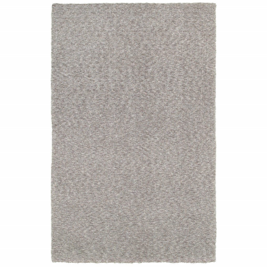 3’ X 5’ Modern Shaggy Soft Gray Indoor Area Rug