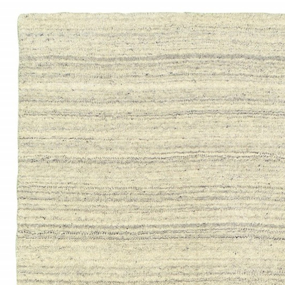 3’ X 8’ Two-Toned Beige And Grayrunner Rug