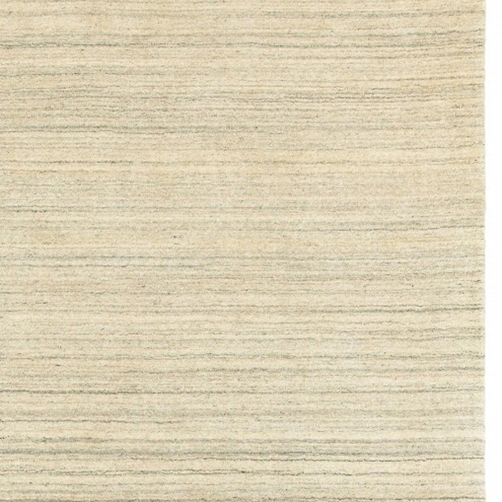 3’ X 8’ Two-Toned Beige And Grayrunner Rug