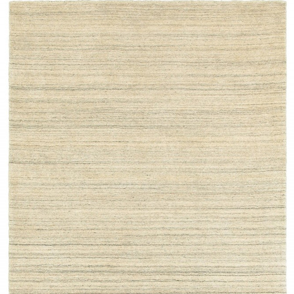 3’ X 8’ Two-Toned Beige And Grayrunner Rug