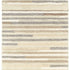 3’ X 8’ Beige And Gray Eclectic Linesrunner Rug