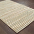 3’ X 8’ Beige And Gray Eclectic Linesrunner Rug