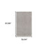 3’ X 5’ Modern Shaggy Soft Gray Indoor Area Rug