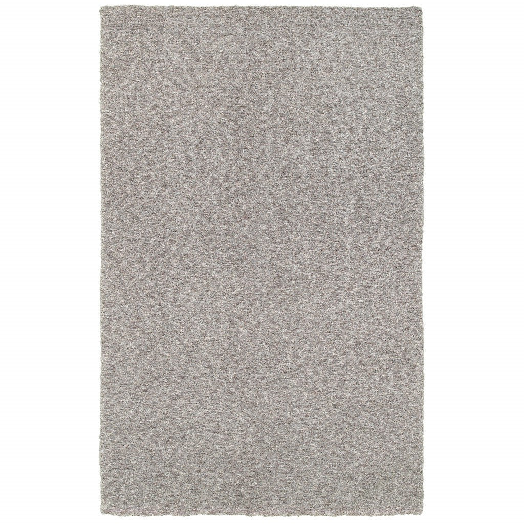 3’ X 5’ Modern Shaggy Soft Gray Indoor Area Rug