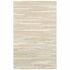 3’ X 8’ Beige And Gray Eclectic Linesrunner Rug