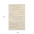 3’ X 8’ Beige And Gray Eclectic Linesrunner Rug