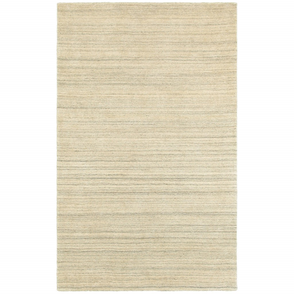 3’ X 8’ Two-Toned Beige And Grayrunner Rug