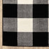 8’ X 10’ Monochromatic Gingham Pattern Indoor Area Rug