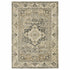 2’ X 8’ Beige And Gray Traditional Medallion Indoor Runner Rug