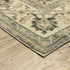 2’ X 8’ Beige And Gray Traditional Medallion Indoor Runner Rug