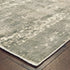 6’ X 9’ Gray And Ivory Abstract Splash Indoor Area Rug