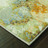 2’ X 8’ Modern Abstract Gold And Beige Indoor Runner Rug