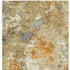 2’ X 8’ Modern Abstract Gold And Beige Indoor Runner Rug