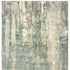 3’ X 10’ Blue And Gray Abstract Splash Indoor Runner Rug