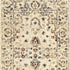 2’ X 8’ Ivory And Gold Distressed Indoor Runner Rug