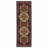 2' X 3' Blue Red Machine Woven Medallions Indoor Area Rug