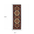 2' X 3' Red Blue Machine Woven Oriental Indoor Area Rug