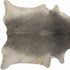 6' X 7' Gray Natural Cowhide Area Rug