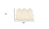 3' X 5' Trio Natural Sheepskin Area Rug