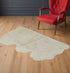 3' X 5' Golden Natural Sheepskin Area Rug