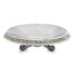 Silver And Mother Of Pearl Pedestal Centerpiece Bowl