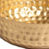 Gold Colored Round Hammered Bowl