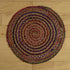 2' X 3'  Rainbow Colors Jute Rag Braided Scatter Rug