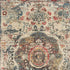 5’X8’ Ivory Distressed Medallion Area Rug