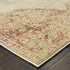 2’X8’ Ivory And Pink Medallion Runner Rug