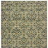 2’X8’ Ivory And Blue Geometric Runner Rug