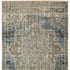 2’X8’ Blue And Ivory Medallion Runner Rug