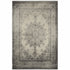 2’X8’ Ivory And Gray Pale Medallion Runner Rug