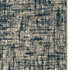 2’X8’ Gray And Navy Abstract Runner Rug