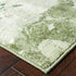 4’X6’ Gray And Ivory Abstract Spatter Area Rug