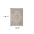 2’X3’ Ivory And Pink Oriental Scatter Rug