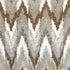 2’X8’ Gray And Taupe Ikat Pattern Runner Rug